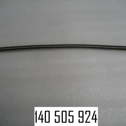 140505924 - FLEXIBLE PIPE DN10 X 520LG   1.4571 + NUT + CUTTING RING